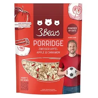 3Bears Porridge - Zimtiger Apfel 400,0 g, 1 St.