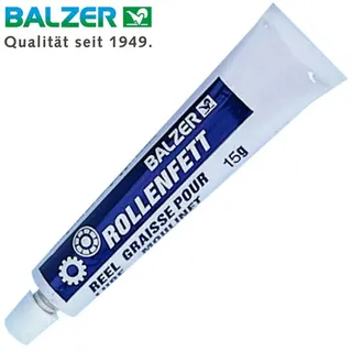 Balzer Rollenfett 15g - Fett für Angelrollen, Getriebefett für Stationärrollen, Baitcaster Rollen & Multirollen, Rollenpflege