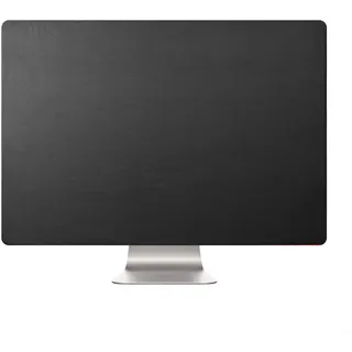 Eawfgtuw 21-27 Zoll Monitor Staubschutz Wasserdicht Staubdicht Nylon Displayschutzfolie Sleeve für Desktop Computer Display TV in Silber Schwarz Computer Monitor (27 Zoll Schwarz)
