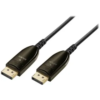 Maxtrack DisplayPort-Kabel 20 m Schwarz