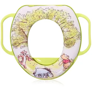 Lorelli Toilettensitz Comic mit Handgriffen, weich gepolstert, Spritzschutz hellgrün