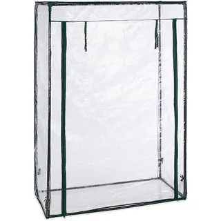 1 x 0,5 x 1,5 m transparent/grün