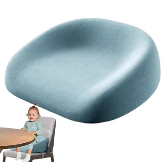 Kids Booster Sitz für Esstisch, Stuhlverstärker Sitz, Sitzerhöhung Kindersitzerhöhung Sitzkissen Baumwolle Kinder abnehmbare Sitzerhöhung Esszimmerstuhlkissen Sitzerhöhung mit Riemen