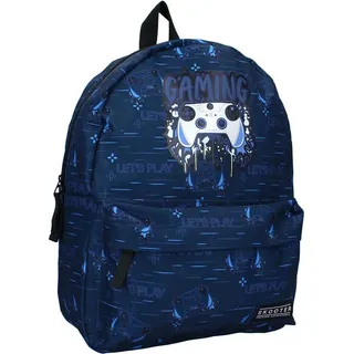 Vadobag-Rollerrucksack-Gamer vereinen sich - Blau