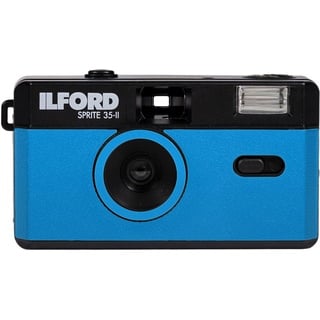 Ilford Sprite 35-II Kamera blau-schwarz