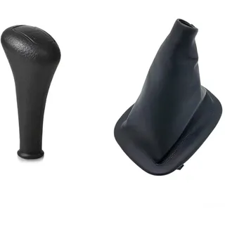 HpLive 4/5 Gang Manuell Schaltknauf Abdeckung Schaltmanschette für Mercedes für C-Klasse W201 W202 E-Klasse W123 W124 S-Klasse W126 (4-Gang)