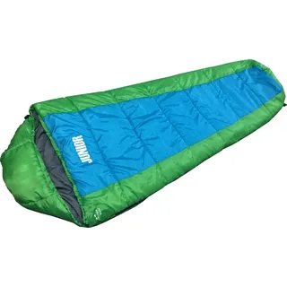 EXPLORER Kinder Schlafsack JUNIOR 170 x 70 x 50 cm Mumienschlafsack Camping Outdoor, grün/blau, 4630