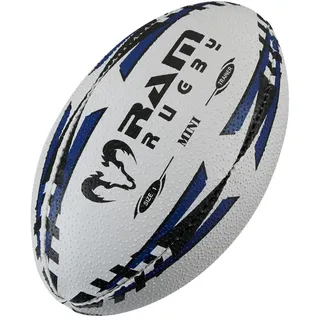 Ram, Mini-Rugbyball – Luftgefüllt, Blau – Spaß-Rugbyball