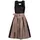 Midi Dirndl beige schwarz 42