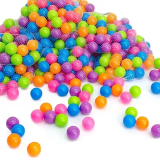 LittleTom Bällebad-Bälle, Mehrfarbig, Kunststoff, 5.5x5.5x5.5 cm, unisex, Spielzeug, Kinderspielzeug, Sonstiges Spielzeug