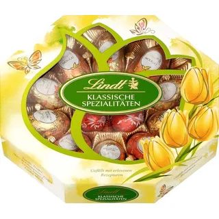 Lindt Klassische Spezialitäten Eier Kassette 5fach sortiert 216g