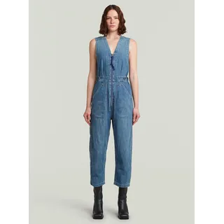 G-Star Relaxed Jumpsuit - Mittelblau - Damen, - XXS