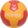 Handball Kinder 4314 orange/red/green 00