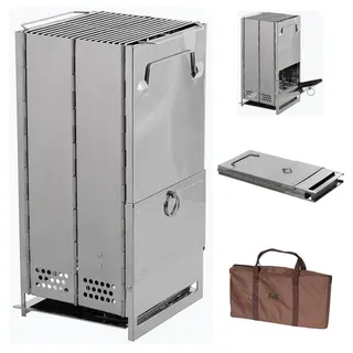 Fox Raketenofen Campingofen faltbar aus Edelstahl