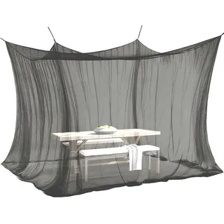 elegancio Moskitonetz XXL schwarz 300 x 300 x 250 cm