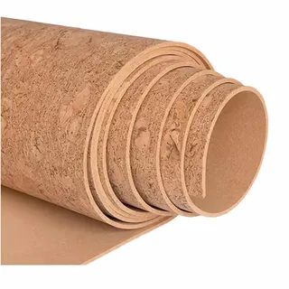 XPLKQXE 8mm Dicke Kork-Anschlagbretter-Rolle, Naturkorkplatte, Selbstklebende Wandkorkfliesen, Austausch Der Regalauskleidung Aus Kork Bürofamilienprojekt (Farbe : Woody-8mm, Größe : 1.22x2.46m)