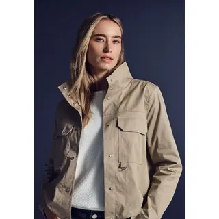 STREET ONE Jacke mit Druckknopfleiste, Beige, 42