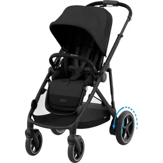 Cybex e-Gazelle S Moon Black (Black Frame), Schwarz