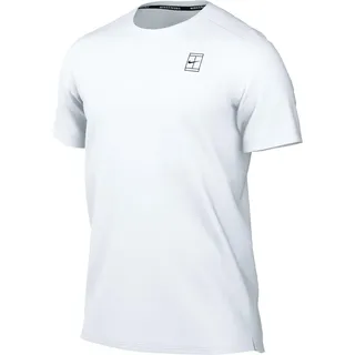 Nikecourt Advantage Dri-Fit Tennisoberteil (Herren), White/Black, FZ6910-100, XS