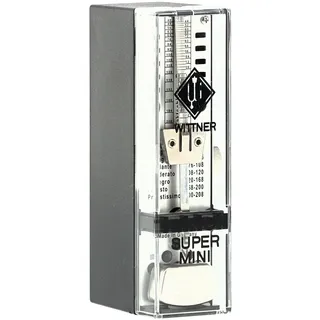 Wittner Taktell Super Mini Serie 880 Metronom Zubehör Instrumente, Schwarz