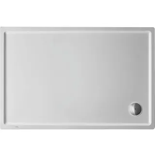 Duravit Starck Slimline Rechteck-Duschwanne 120 x 80 cm Acryl Weiß (720121000000001)