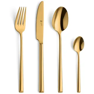 Paul Wirths VIVENDI  Besteckset, Edelstahl 18/10, 4-teilig, gold