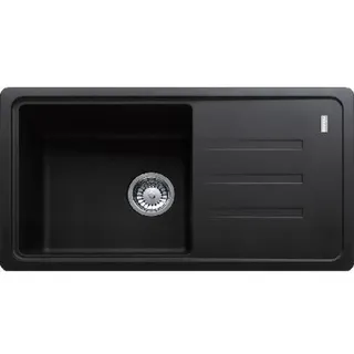 Franke Malta BSG 611-78/39 rechts Fragranit schwarz Handbetätigung 780 x 435 mm