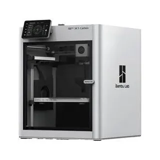 BambuLab X1 Carbon 3D Drucker inkl. Software, integrierte Kamera, beheizbares Druckbett, inkl. Filament