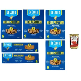 De Cecco Testpaket, 6x400g, High-Protein-Pasta+Polpa