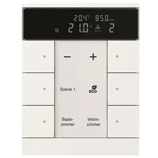 Busch-Jaeger SBC/U6.0.11-84 Raumtemperaturregler mit CO2/Feuchte-Sensor 6-fach
