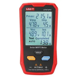 UNI-TREND UNI-T Solar MPPT Messgerät UT673PV