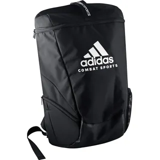 Adidas Unisex – Erwachsene Backpack Combat Sports Rucksack, schwarz/weiß, M
