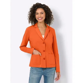 Heine Jersey-Blazer in orange | Gr.: 50