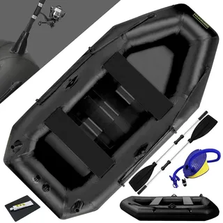 Waterside Schlauchboot Hunter-SP 235 | Paddelboot inkl. Paddel, Pumpe | Sportboot, Angelboot