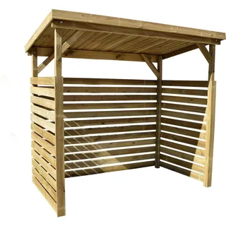 Weka Brennholzlager 663 B Gr.1 kdi 216 x 114 cm