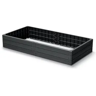 OEM Hochbeet 149,2 x 75,5 x 25 cm Anthrazit
