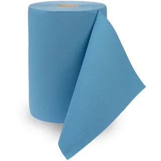 ZVG Putztuchrolle Premium blau, 3-lagig, 500 Tücher 1 Rolle