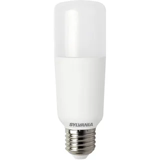 SYLVANIA LED-Lampe, E27 Sockel, 1600 Lumen, Cool White (4000 Kelvin), 14 Watt Leistung, 15000h Lebensdauer, 37mm Durchmesser, 137mm Länge, Weißer Röhren Kolben, 1er Pack