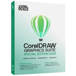 CorelDRAW Graphics Suite SpecialEdition 2024 OEM PKC per DHL KEINE DVD