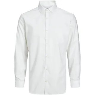 JACK & JONES Blaparker Langarmhemd White / Fit Slim Fit S