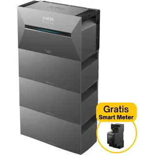 Anker SOLIX Solarbank 3 E2700 Pro 2,68 kWh inkl. BP2700 Erweiterungsakku 2,68 kWh