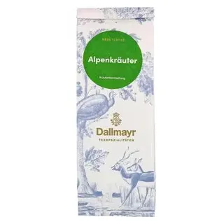 Dallmayr Tee Teespezialitäten Alpenkräuter, Kräutertee, loser Tee, 50 g