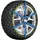EASY GRIP EVOLUTION 13 Schneekette Auto Textilschneekette 2 Stück Reifen Schneekette Ultraleistungsfähig Einfache Handhabung