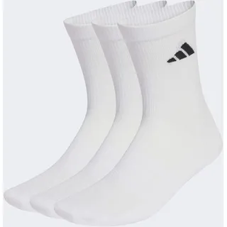 adidas Funktionssocken 3er Pack Weiß/Schwarz 46-48