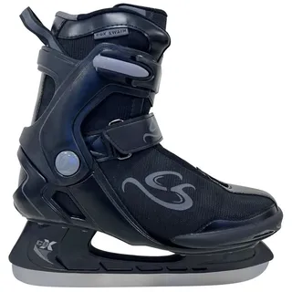 Cox Swain Schlittschuhe Damen/Herren/Kinder Schlittschuhe FROST, Stabile Kinderschlittschuhe schwarz 44