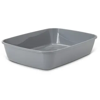 Savic Katzentoilette Iriz ohne Rand, 42 cm - grau