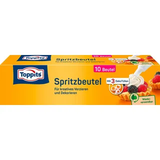 Toppits Spritzbeutel beige, 10 St.