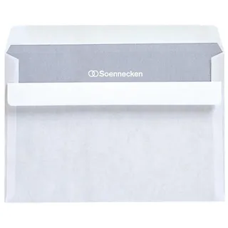 SOENNECKEN Briefhülle 1321 C6 75g oF sk hf weiß 100 St./Pack.