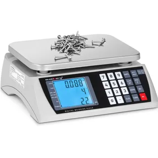 Steinberg Systems Zählwaage Inventurwaage Referenzwaage Stückzählwaage Stückzahl 30 kg / 1 g LCD