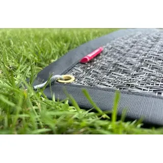 Isabella Flint Markisenteppich, 250x330cm, grau